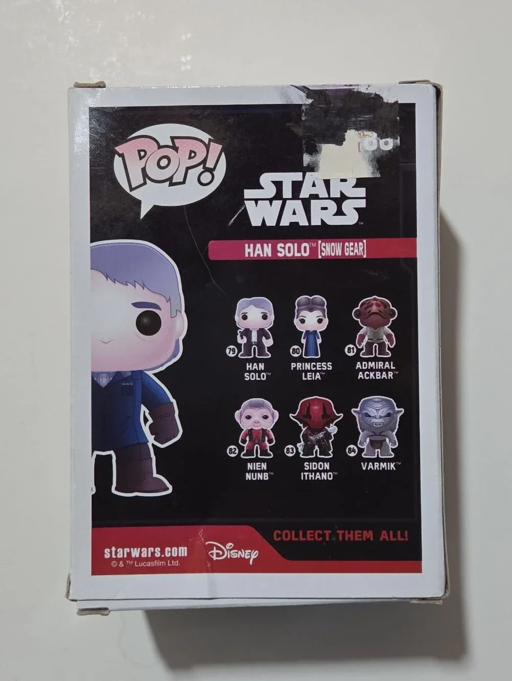 Star Wars Han Solo (Snow Gear) Funko #86